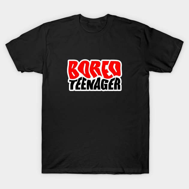 Bored Teenager T-Shirt by jjsealion